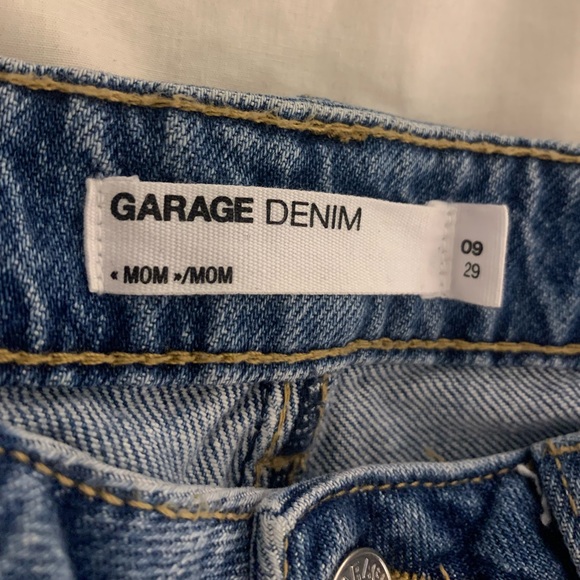 Garage blue high waisted Mom Jeans - Picture 4 of 5